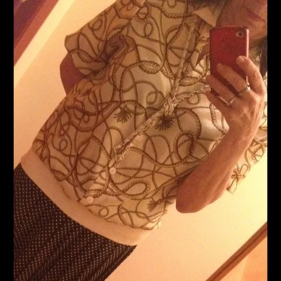 Vintage‎ Blousy Top Ropes & Tassels ! - Picture 2 of 4